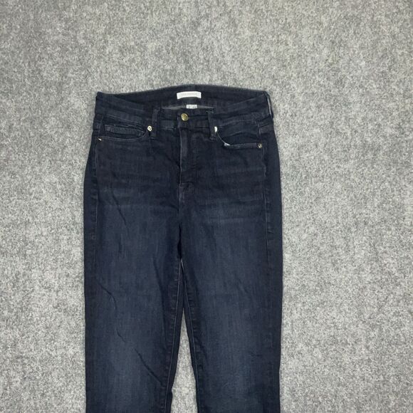 Good American Jeans Womens Size 29 Blue Good Legs Skinny Dark Wash - Picture 3 of 13